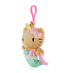 Hello Kitty Sun-Tanned Plush Mascot Clip (Mermaid Shimmer Series) Accessory NAKAJIMA CORPORATION