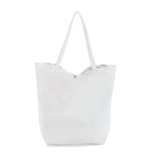 Hello Kitty Oversized Everyday Tote Bag (Holographic Icons) Bags NAKAJIMA CORPORATION