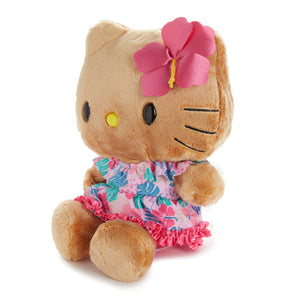 Hello Kitty 8" Tan Plush (Island Hibiscus Series) Plush NAKAJIMA CORPORATION