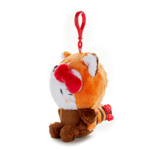Hello Kitty Red Panda Plush Mascot Clip (Zoo Series) Accessory NAKAJIMA CORPORATION