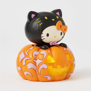 Hello Kitty Black Cat Light-Up Figurine (Jim Shore Sanrio Collection) Home Goods ENESCO LLC
