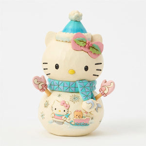 Hello Kitty Holiday Snowman Figurine (Jim Shore Sanrio Collection) Home Goods ENESCO LLC