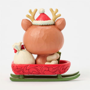 Hello Kitty Holiday Reindeer Figurine (Jim Shore Sanrio Collection) Seasonal ENESCO LLC