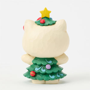 Hello Kitty Holiday Tree Mini Figurine (Jim Shore Sanrio Collection) Seasonal ENESCO LLC