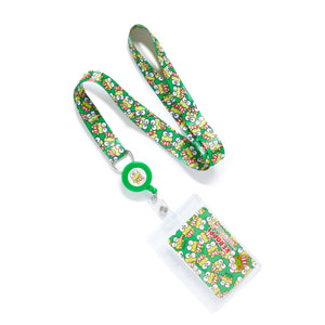 Keroppi ID Badge Holder (All-Over Series) Accessory NAKAJIMA CORPORATION