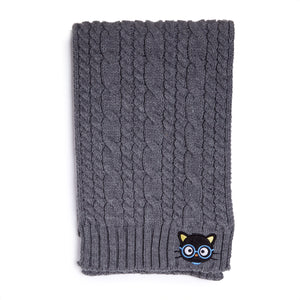 Chococat Knit Scarf (Glasses Series) Accessory NAKAJIMA CORPORATION
