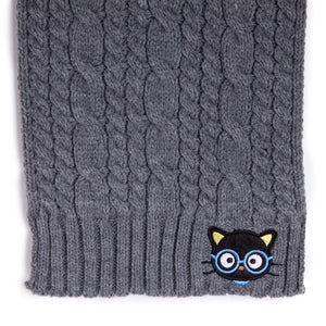 Chococat Knit Scarf (Glasses Series) Accessory NAKAJIMA CORPORATION