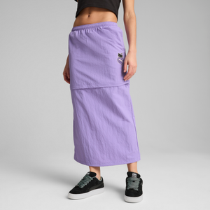 Hello Kitty x PUMA Woven Convertible Maxi Skirt (Lavender Alert) Apparel PUMA