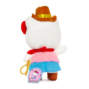Hello Kitty 10" Western Rodeo Plush Plush HUNET