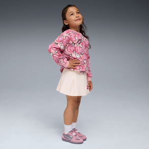 Hello Kitty and Friends x PUMA Kids Relaxed All-over Print Crewneck (Pinkscape) Apparel PUMA