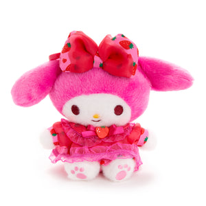 My Melody Plush Mascot Clip (Strawberry Treat Series) Plush NAKAJIMA CORPORATION