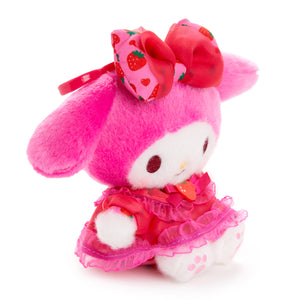 My Melody Plush Mascot Clip (Strawberry Treat Series) Plush NAKAJIMA CORPORATION