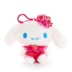 Cinnamoroll Plush Mascot Clip (Strawberry Treat Series) Plush NAKAJIMA CORPORATION