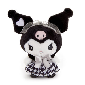 Kuromi Plush Mascot Charm (Frills Series) Accessory NAKAJIMA CORPORATION