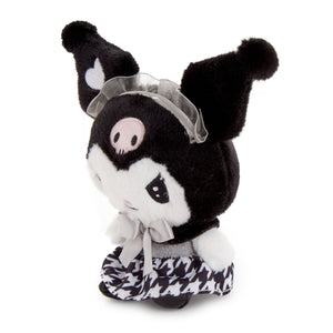 Kuromi Plush Mascot Charm (Frills Series) Accessory NAKAJIMA CORPORATION