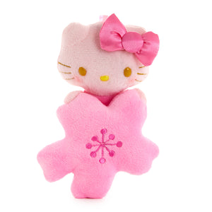 Hello Kitty Plush Mascot Clip (Blushing Sakura Series) Plush NAKAJIMA CORPORATION