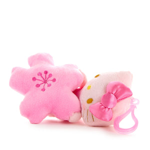 Hello Kitty Plush Mascot Clip (Blushing Sakura Series) Plush NAKAJIMA CORPORATION