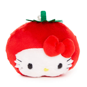 Hello Kitty Tomato Plush Mascot Clip (Fruit & Veggie Series) Accessory NAKAJIMA CORPORATION