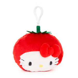 Hello Kitty Tomato Plush Mascot Clip (Fruit & Veggie Series) Accessory NAKAJIMA CORPORATION