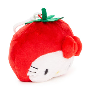 Hello Kitty Tomato Plush Mascot Clip (Fruit & Veggie Series) Accessory NAKAJIMA CORPORATION