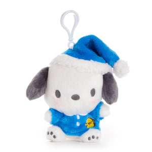 Pochacco Plush Mascot Clip (Sleepytime Series) Accessory NAKAJIMA CORPORATION