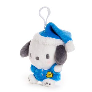 Pochacco Plush Mascot Clip (Sleepytime Series) Accessory NAKAJIMA CORPORATION