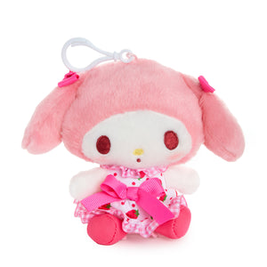 My Melody Mascot Clip (Strawberry Fields Series) Plush NAKAJIMA CORPORATION