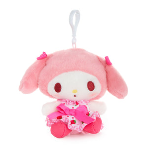 My Melody Mascot Clip (Strawberry Fields Series) Plush NAKAJIMA CORPORATION