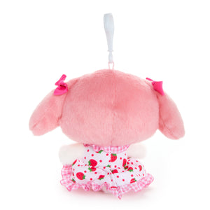 My Melody Mascot Clip (Strawberry Fields Series) Plush NAKAJIMA CORPORATION