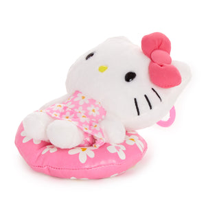 Hello Kitty Plush Mascot Clip (Summer Pool Series) Accessory NAKAJIMA CORPORATION