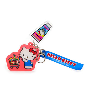 Hello Kitty Acrylic Keychain (Supermarket Series) Accessory NAKAJIMA CORPORATION