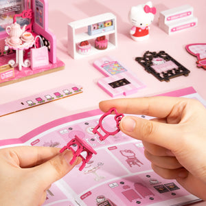 Hello Kitty Patisserie DIY Miniature House Kit Toys&Games HANDS CRAFT