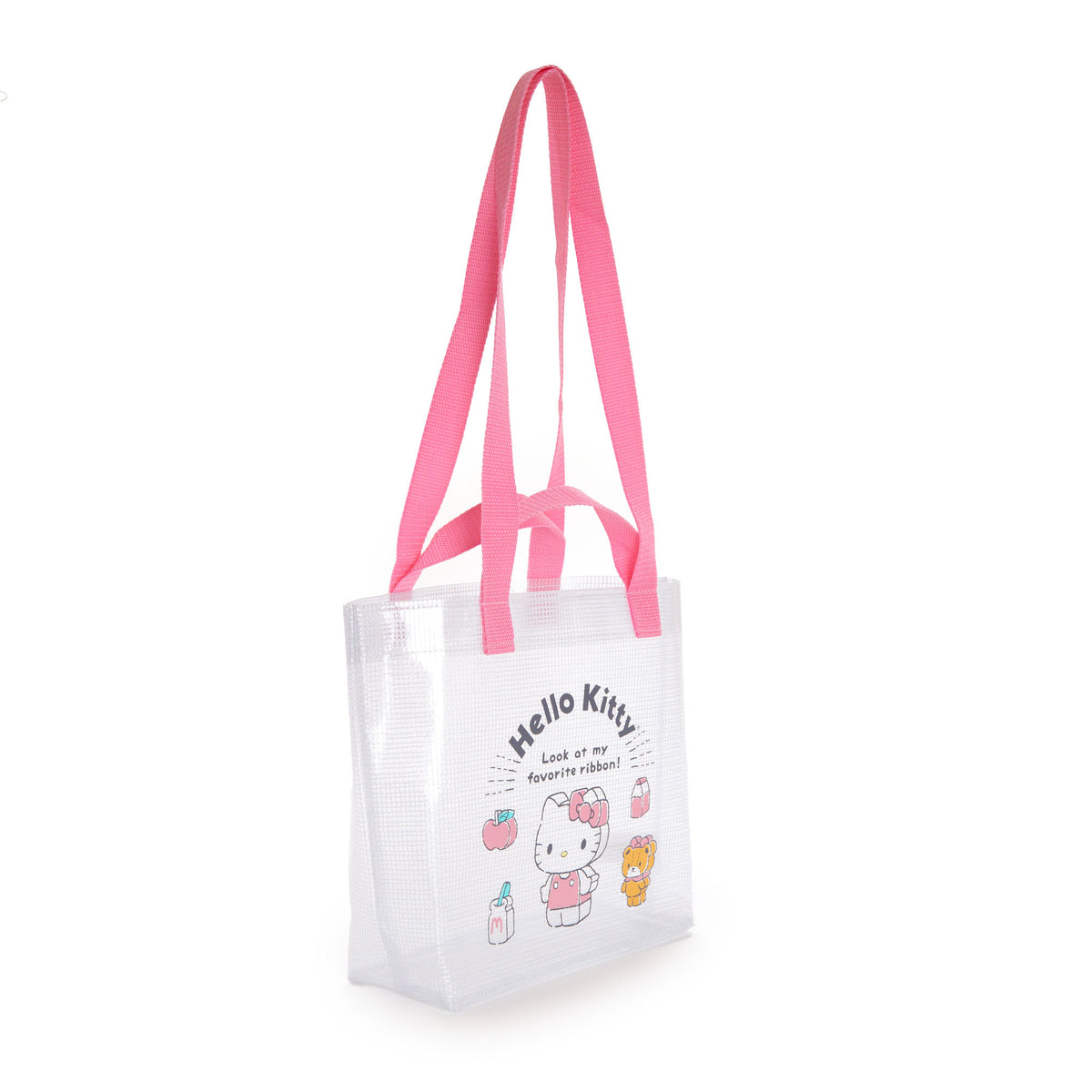 Hello Kitty 2-Way Vinyl Tote Bag (Besties Friend Series) Bags NAKAJIMA CORPORATION   