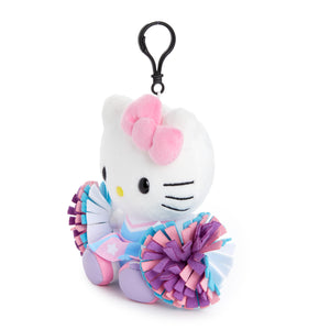 Hello Kitty Cheerleader Mascot Clip (Activities Series) Plush NAKAJIMA CORPORATION