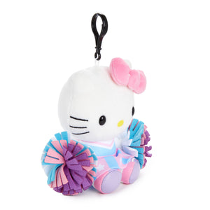Hello Kitty Cheerleader Mascot Clip (Activities Series) Plush NAKAJIMA CORPORATION