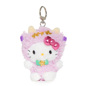 Hello Kitty Taurus Plush Keychain Mascot (Zodiac Series) Accessory NAKAJIMA CORPORATION