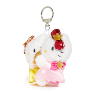 Hello Kitty Gemini Plush Keychain Mascot (Zodiac Series) Accessory NAKAJIMA CORPORATION