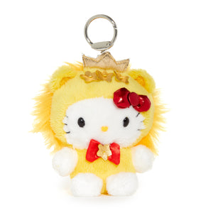 Hello Kitty Leo Plush Keychain Mascot (Zodiac Series) Accessory NAKAJIMA CORPORATION