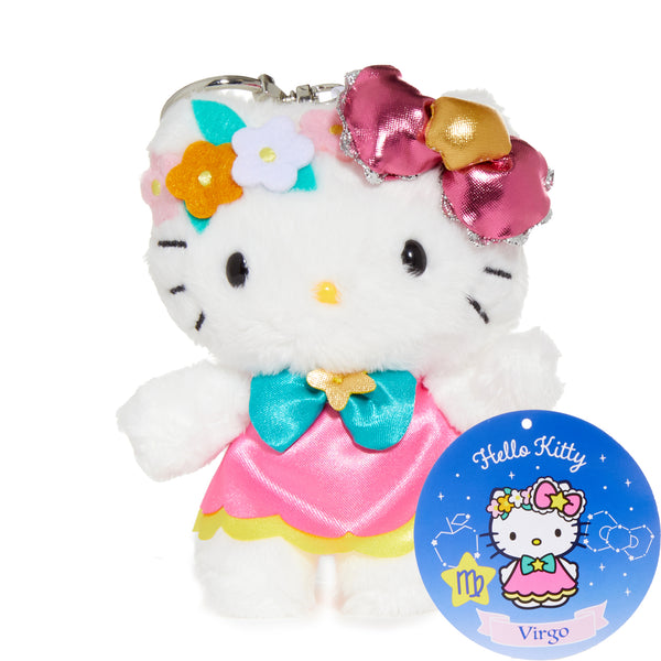 [Cancer] Hello Kitty Horoscope Zodiac Plush Keychain main image 1