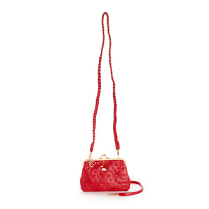 My Melody 2-Way Quilted Kiss Knob Handbag Bags Global Original