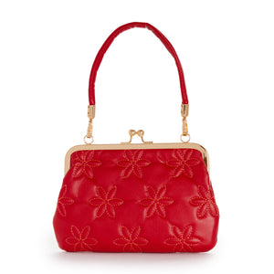 My Melody 2-Way Quilted Kiss Knob Handbag Bags Global Original