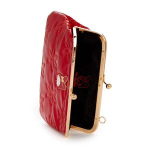 My Melody 2-Way Quilted Kiss Knob Handbag Bags Global Original