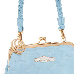 Cinnamoroll 2-Way Quilted Kiss Knob Handbag Bags Global Original