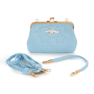 Cinnamoroll 2-Way Quilted Kiss Knob Handbag Bags Global Original