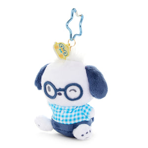 Pochacco Plush Mascot Keychain (Glasses Series) Accessory Global Original