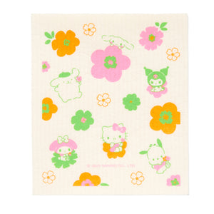 Hello Kitty and Friends 3-pc Zero Waste Swedish Dishcloth Set