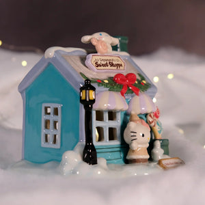 Cinnamoroll's Sweet Shoppe Ceramic Candle House Home Goods Blue Sky Clayworks