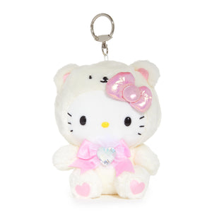 Hello Kitty Birthstone Mascot Keychain (Jun-Pearl) Accessory NAKAJIMA CORPORATION