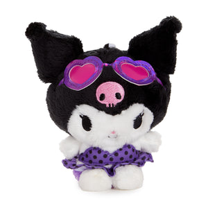 Kuromi Plush Mascot Clip (Summer Swim Series) Plush NAKAJIMA CORPORATION