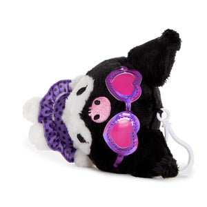 Kuromi Plush Mascot Clip (Summer Swim Series) Plush NAKAJIMA CORPORATION